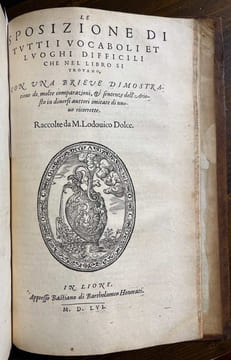 Orlando Furioso ornato di varie figure, con cinque canti d'un nuovo libro & altre stanze del medesimo, nuovamente aggiunti: con belle Allegorie : & ...