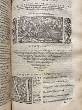 Orlando Furioso ornato di varie figure, con cinque canti d'un nuovo libro & altre stanze del medesimo, nuovamente aggiunti: con belle Allegorie : & ...