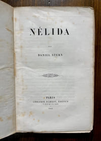 Nélida, par Daniel Stern.