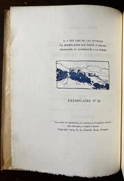 Deux poèmes d'été. La Cantate à trois voix. Protée (Drame satirique).. CLAUDEL Paul: