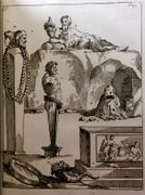 Costume des anciens peuples, à l’usage des artistes (... ); contenant Les usages religieux, civils, domestiques & militaires des Grecs, des Romains, des Israélites & des Hébreux, des Egyptiens, des Perses, des Scythes, des Amazones, des Parthes, des Daces, des Sarmates & autres peuples tant orientaux qu’occidentaux, &c. par BARDON Dandré; COCHIN M. (red.): - Image 3