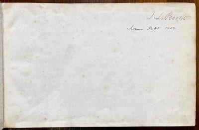 Voyage de 1839. Milan, Côme, Splugen.