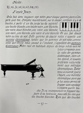 La belle musique. Entretiens pour les enfants calligraphiés et ornés par l'auteur. Illustrés par André Devambez.. UDINE Jean d':