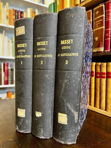 Guide théorique et pratique du fabricant d'alcools et du distillateur.