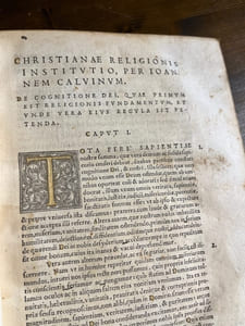 Institutio totius christianae religionis, nunc ex postrema authoris recognitione, quibusdam locis auctior, infinitis vero castigatior.
