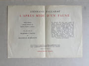 L’après-midi d’un faune. par MALLARME Stéphane: - Image 5