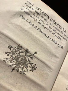Voyage dans l'hémisphère austral, et autour du monde, fait sur les vaisseaux du roi l'Aventure & la Résolution, en 1772, 1773, 1774, 1775. Ecrit par Jacques Cook, Commandant de la Résolution dans lequel on a inséré la relation du Capitaine Furneaux, & de celle de MM. Forster. [suivi de] Observation faites, pendant le second voyage de M. Cook, dans l'hémisphère austral, et autour du monde, sur la géographie, l'histoire naturelle, et la philosophie morale, […].