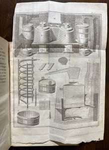 L'art de faire les eaux-de-vie, d'après la doctrine de Chaptal, ou l'on trouve les procédés de Rozier, pour économiser la dépense de leur distillation, et augmenter la spirituosité des Eaux-de-vie de vin, de lie, de marc, de cidre, de grains, etc. suivi de l'art de faire les vinaigres simples et composés, avec la méthode en usage à Orléans [...].