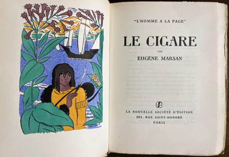 Le cigare. Guide utile à ceux qui veulent vivre la belle vie.. MARSAN Eugène: