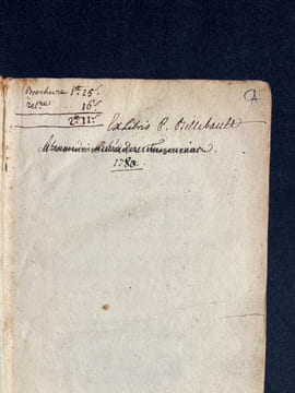 J. J. Rousseau citoyen de Genève à Mr. d'Alembert […] sur son article Genève dans le VIIeme volume de l'Encyclopédie, et particulièrement sur le ...