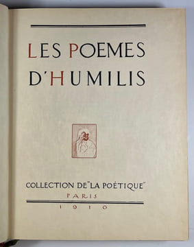 Les poèmes d'Humilis.. NOUVEAU Germain:
