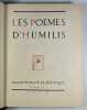 Les poèmes d'Humilis.. NOUVEAU Germain: