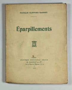 Éparpillements.