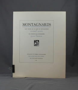 Montagnards. Huit textes sur les gens du Haut-Dauphiné.