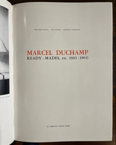 Hommage à Marcel Duchamp. Ready-Mades, etc. (1913-1964).