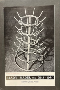 Hommage à Marcel Duchamp. Ready-Mades, etc. (1913-1964).. [DUCHAMP Marcel] SCHWARTZ Arturo; HOPPS Walter; LINDE Ulf: