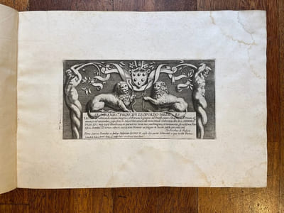 Fatti della vita di Leone X. [avec] Monocromi dagli sguinci delle finestre e dagli arazzi. [avec] Giove che fulmina li giganti.