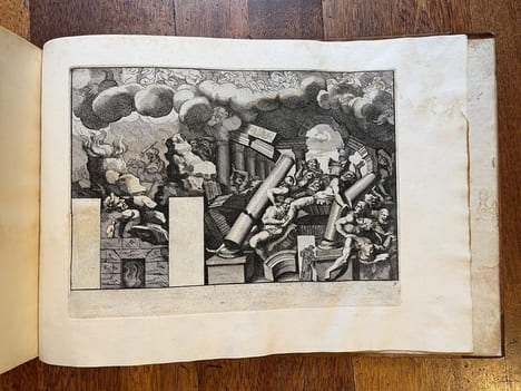 Fatti della vita di Leone X. [avec] Monocromi dagli sguinci delle finestre e dagli arazzi. [avec] Giove che fulmina li giganti.. BARTOLI Pietro Santi ...
