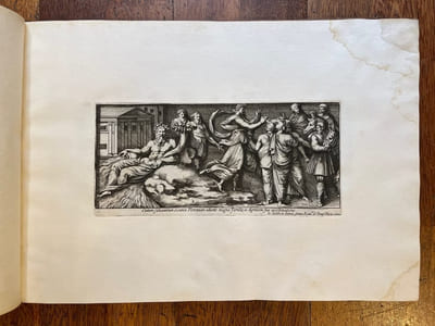 Fatti della vita di Leone X. [avec] Monocromi dagli sguinci delle finestre e dagli arazzi. [avec] Giove che fulmina li giganti.