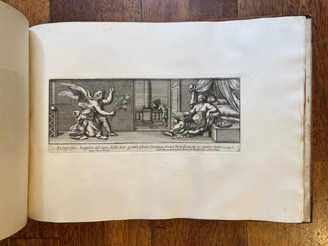 Fatti della vita di Leone X. [avec] Monocromi dagli sguinci delle finestre e dagli arazzi. [avec] Giove che fulmina li giganti.. BARTOLI Pietro Santi ...