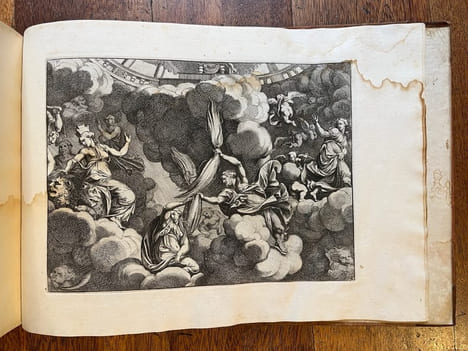 Fatti della vita di Leone X. [avec] Monocromi dagli sguinci delle finestre e dagli arazzi. [avec] Giove che fulmina li giganti.. BARTOLI Pietro Santi ...