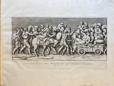 Sigismundi Augusti Mantuam Adeuntis Profectio Ac Triumphus. [avec] Illustriss. ac Reverendiss. D.D. Iacobo Ninio Senensi. [avec] Fregio dipinto incontro la Maschera d'oro, viaggio, navigazione, e battaglia di navi al Tevere.