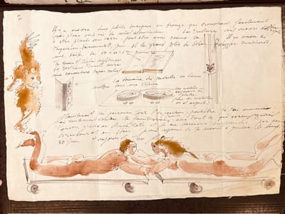 Lettre autographe à Pierre Bouffard.