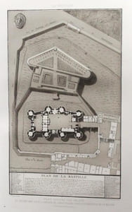 La Bastille. Histoire et description des bâtiments. Administration. Régime de la prison. Evénements historiques. Histoire générale de Paris.