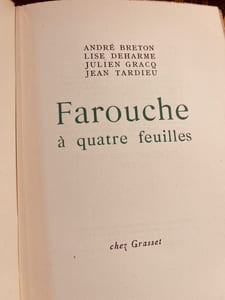 Farouche à quatre feuilles.