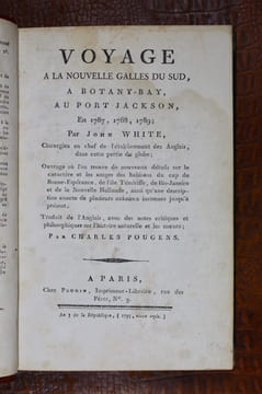 Voyage à la Nouvelle Galles du Sud, à Botany-Bay, au Port Jackson en 1787, 1788, 1789. Ouvrage où l'on trouve de nouveaux détails sur le caractère et ...
