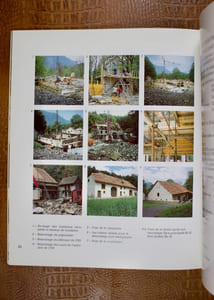 La ferme genevoise au musée de l'habitat rural suisse à Ballenberg.