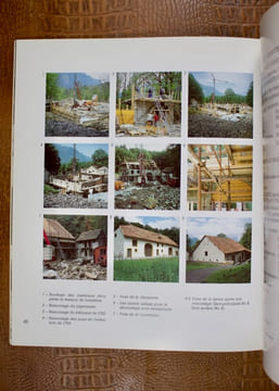 La ferme genevoise au musée de l'habitat rural suisse à Ballenberg.. [BACHET-DE-PESAY / LANCY]: