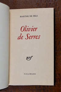 Olivier de Serres.