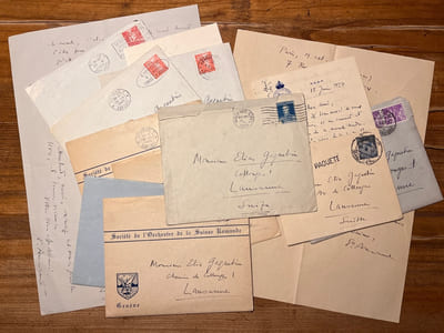 Correspondance.