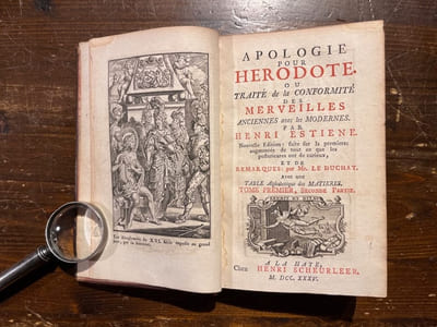 Apologie pour Hérodote. Ou Traité de la Conformité des Merveilles anciennes et modernes.