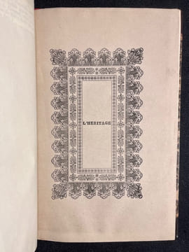 L'héritage.. TÖPFFER Rodolphe: