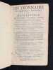 Dictionnaire géographique portatif, ou description des royaumes, provinces, villes, patriarchats, évéchés, duchés, comtés, marquisats, villes ...