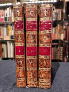 Second voyage dans l'intérieur de l'Afrique par le cap de Bonne-Espérance, dans les années 1783, 84 et 85.