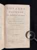Voyages d'Antenor en Grèce et en Asie, avec des notions sur l'Égypte, manuscrit grec trouvé à Herculanum.. LANTIER Etienne-François de: