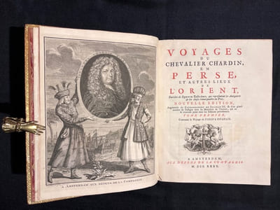 Voyages du Chevalier Chardin, en Perse, et autres lieux de l'Orient. Nouvelle édition, augmentée du couronnment de Soliman II et d'un grand nombre de passages tirés du manuscrit de l'auteur, et qui ne se trouvent point dans les éditions précédentes.
