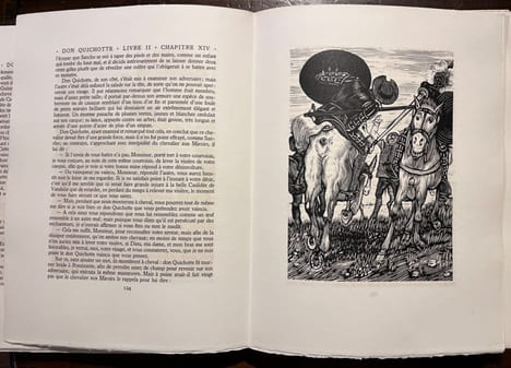 Don Quichotte de la Manche.. CERVANTES Miguel de; JOU Louis: