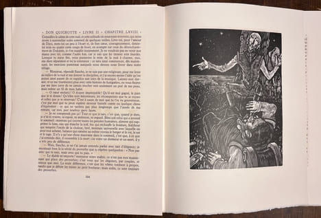 Don Quichotte de la Manche.. CERVANTES Miguel de; JOU Louis: