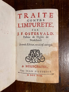 Traité contre l'impureté.