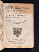 L'Histoire de la naissance, progrez et décadence de l'hérésie de ce siècle. par RAEMOND Florimond de: - Image 1