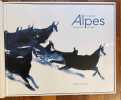 Alpes, calligraphies sauvages.. ALIBERT Éric; ABDELOUAHAB Farid (textes):