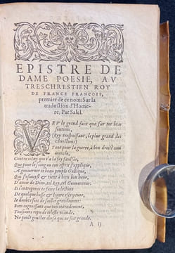 Les Iliades d'Homere prince des poetes, traduict de grec en vers françoys, par M. Hugues Salel, abbé de S. Cheron, et l'un des grands maistres de ...