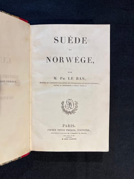 Suède et Norwège.. LE BAS Ph: