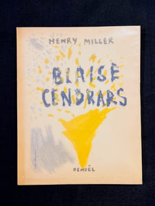Blaise Cendrars.