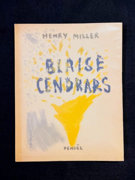 Blaise Cendrars.. MILLER Henry: