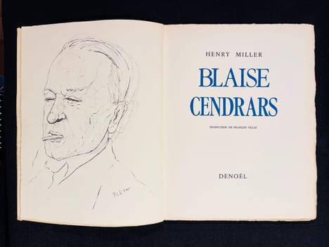 Blaise Cendrars.. MILLER Henry: